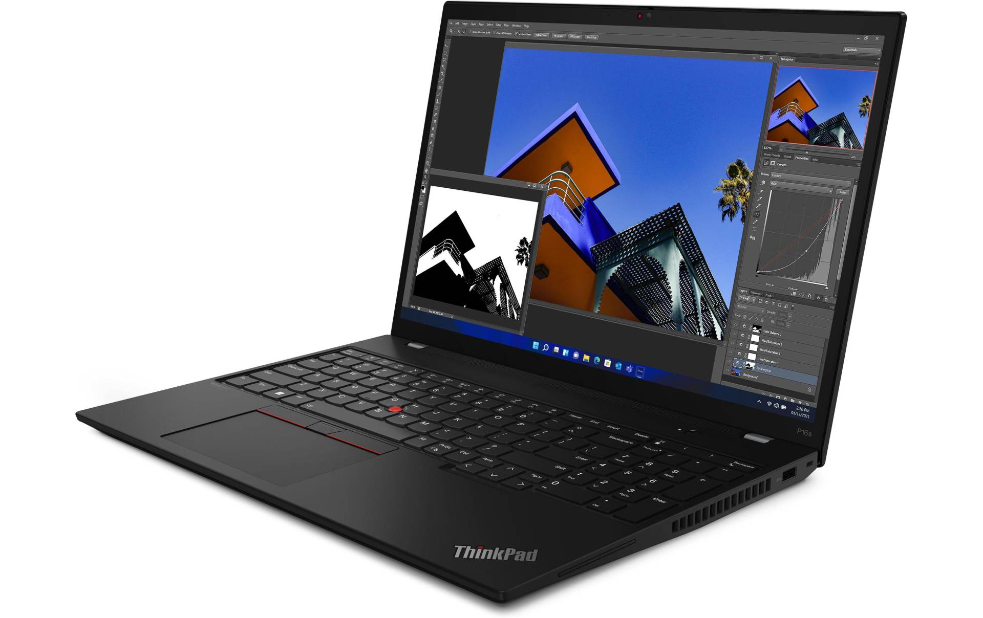 Lenovo Notebook »Notebook ThinkPad P16s Gen. 2 (AMD)«, 40,48 cm, / 16 Zoll, AMD, Ryzen 7, Radeon™, 1000 GB SSD von Lenovo