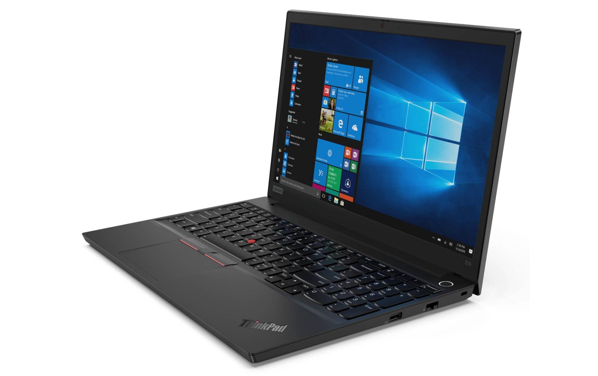 Lenovo Notebook »ThinkPad E15«, 39,62 cm, / 15,6 Zoll, Intel, Core i5, UHD Graphics, 256 GB HDD, 256 GB SSD von Lenovo