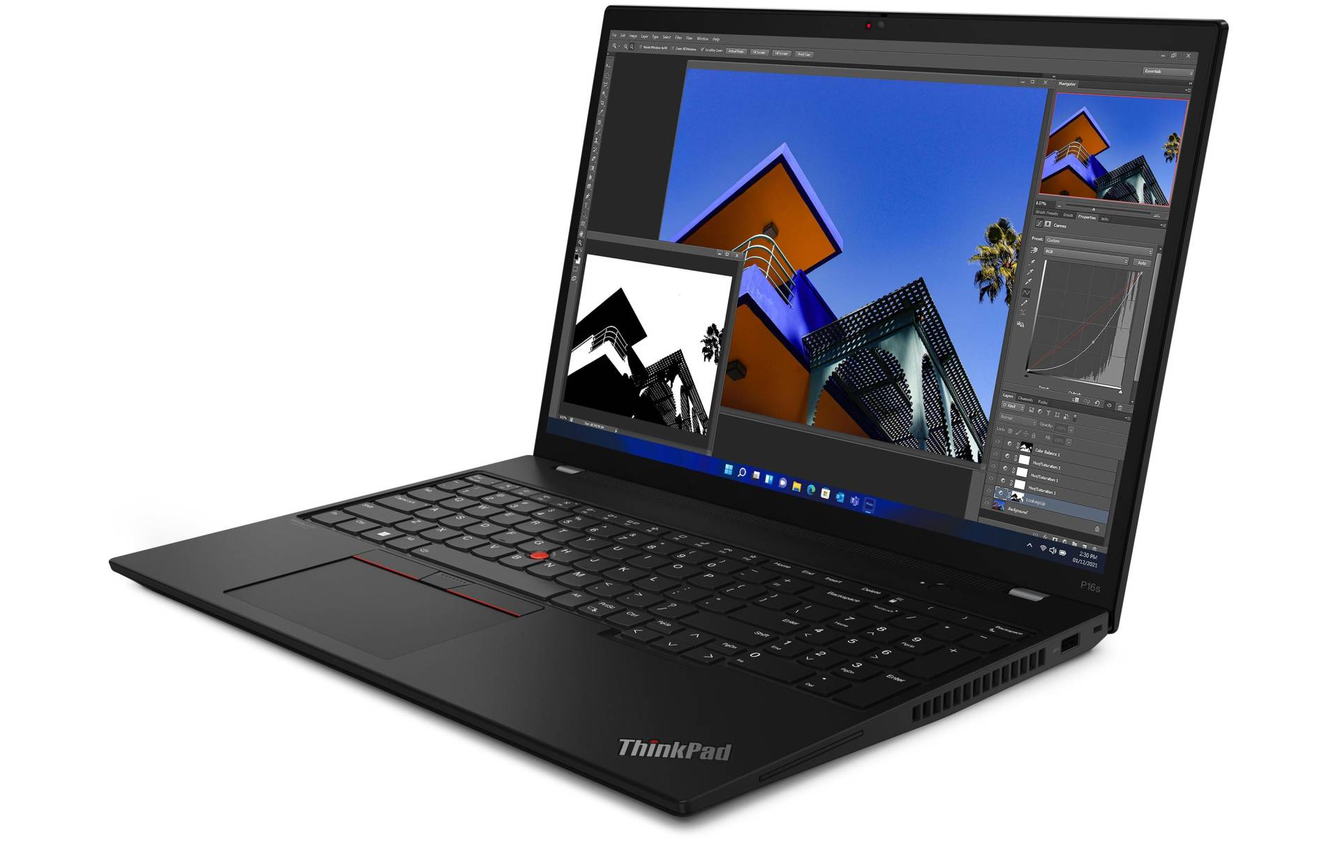 Lenovo Notebook »ThinkPad P16s Gen.2«, 40,48 cm, / 16 Zoll, Intel, Core i7, 1000 GB SSD von Lenovo