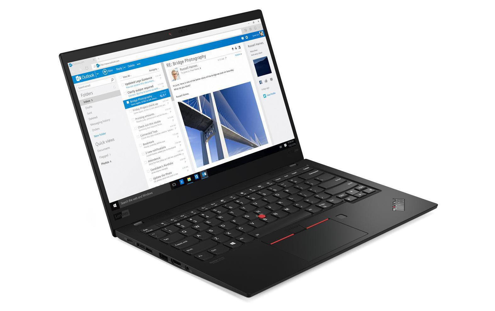 Lenovo Notebook »ThinkPad X1 Carbon Gen. 7«, / 14 Zoll, Intel, Core i7, 16 GB HDD, 512 GB SSD von Lenovo