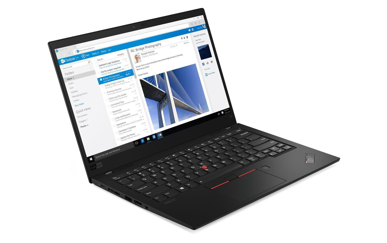 Lenovo Notebook »ThinkPad X1 Carbon Gen. 7 LTE«, / 14 Zoll, Intel, Core i5, 16 GB HDD, 512 GB SSD von Lenovo