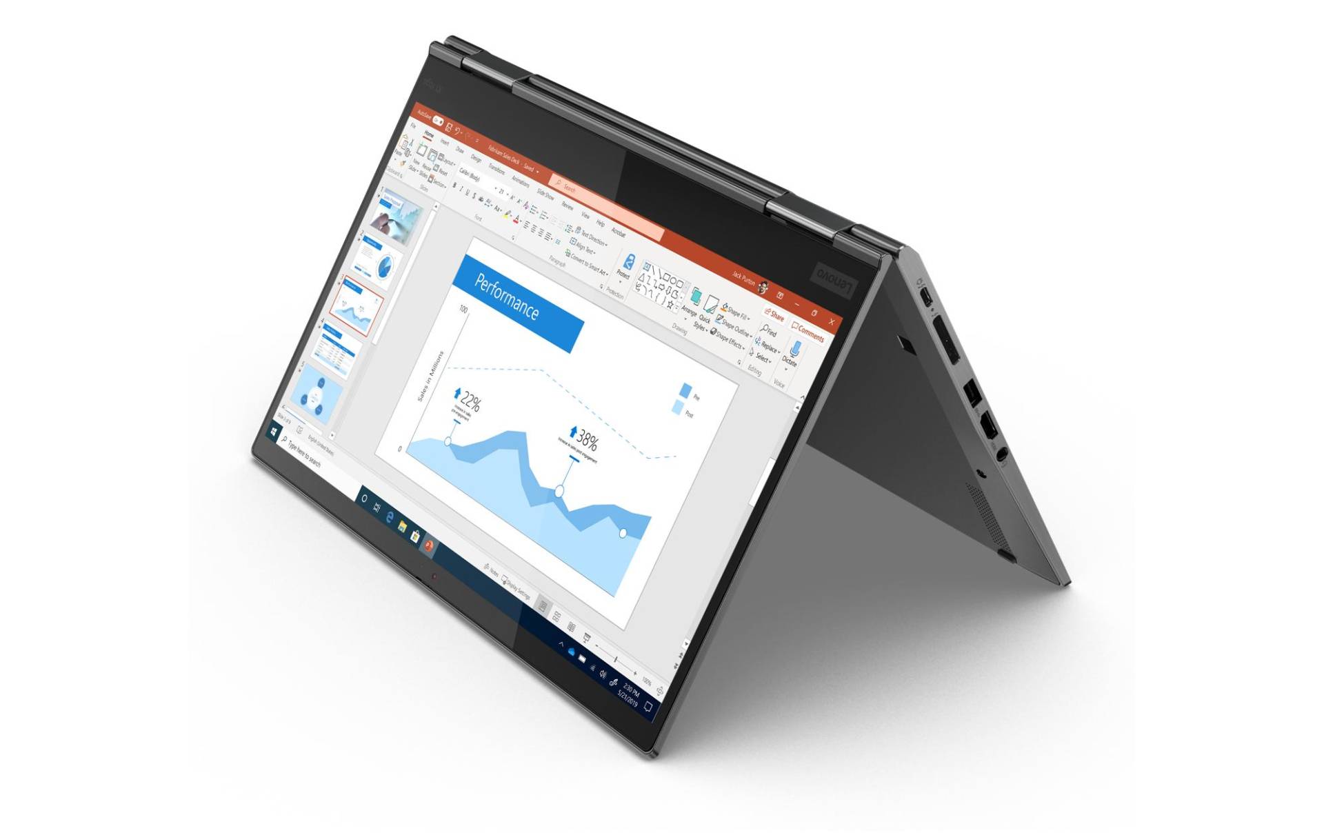 Lenovo Notebook »ThinkPad X1 Yoga Gen. 5«, 35,6 cm, / 14 Zoll, Intel, Core i5, 256 GB SSD von Lenovo