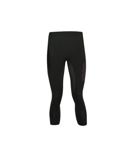 Lenz 3/4 Pants women 3.0 compression - black/fuchsia (Grösse: L) von Lenz