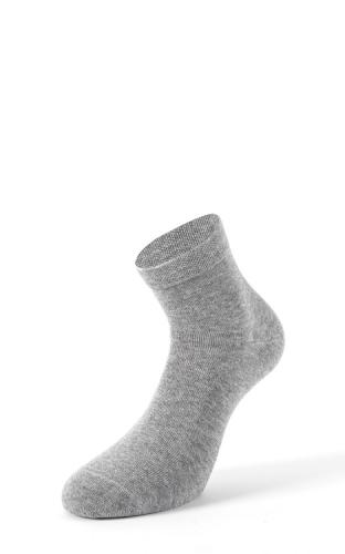 Lenz Bambus Quarters 2er Pack - grey (Grösse: 35-38) von Lenz