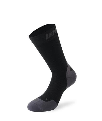 Lenz Compression 7.0 mid - merino black (Grösse: 42-44) von Lenz