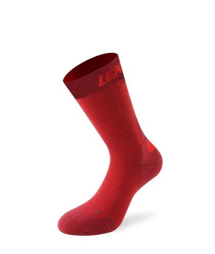 Lenz Compression 7.0 mid - merino red (Grösse: 35-38) von Lenz