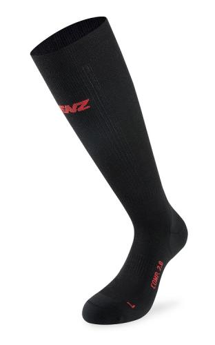 Lenz Compression Socks 2.0 - merino black (Grösse: L) von Lenz