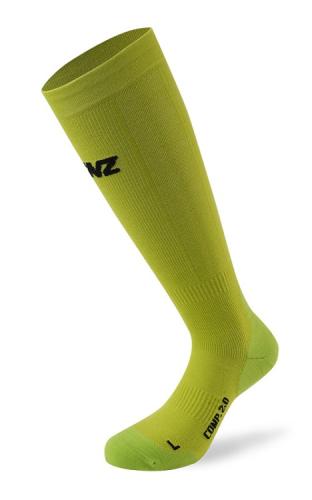 Lenz Compression Socks 2.0 - merino lime (Grösse: L) von Lenz