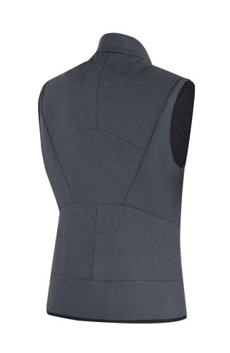 Lenz Heat Vest 2.0 uni - black/grey melange (Grösse: L) von Lenz