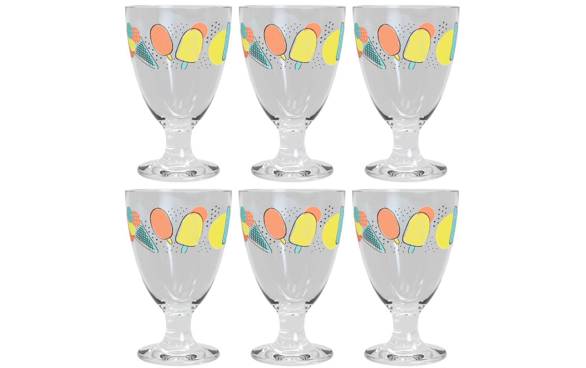 LEONARDO Dessertschale »Leonardo Colorata«, aus Glas von Leonardo