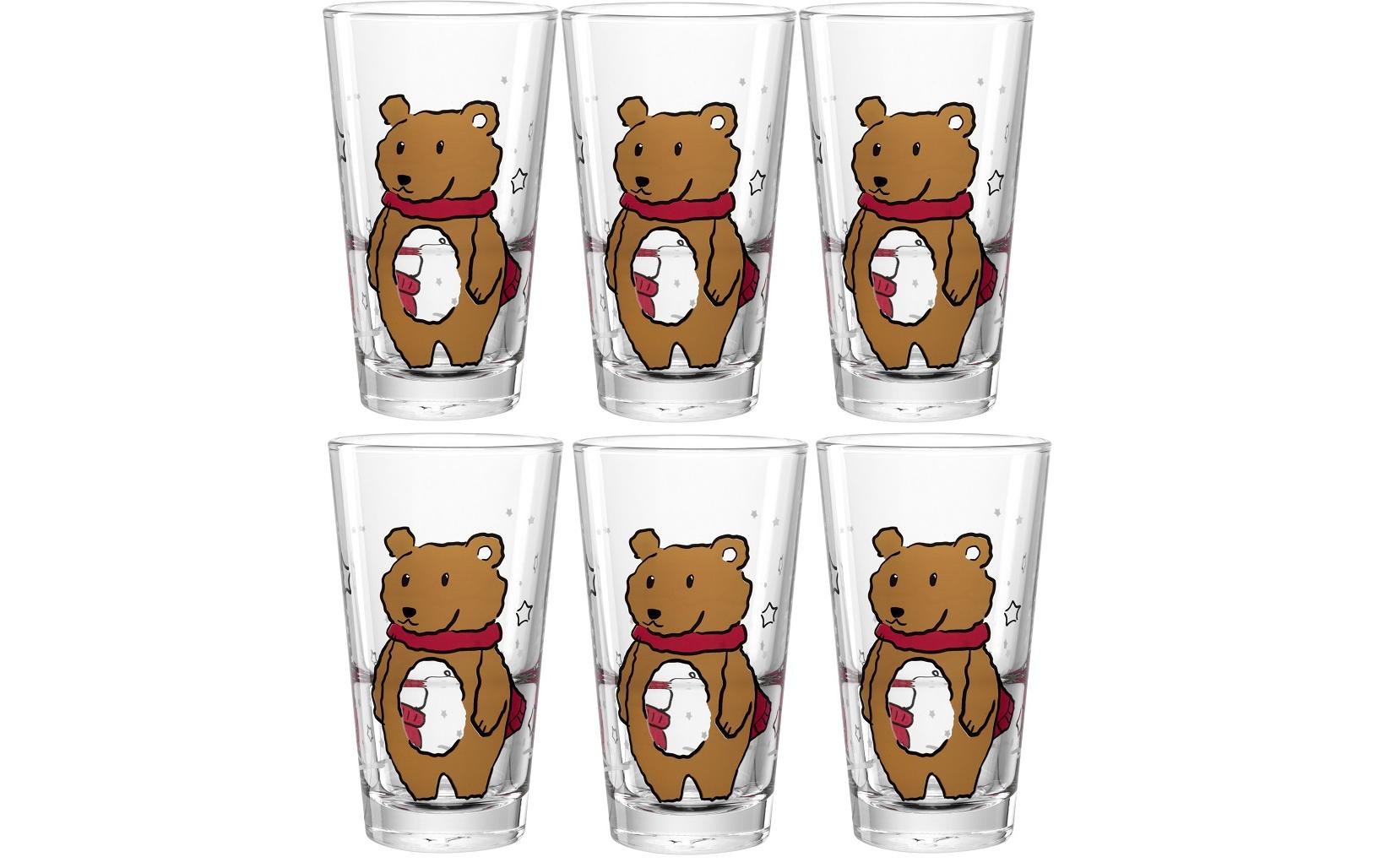 LEONARDO Glas »Autentico Bär 330 ml, 6 Stück, Transparent«, (6 tlg.) von Leonardo