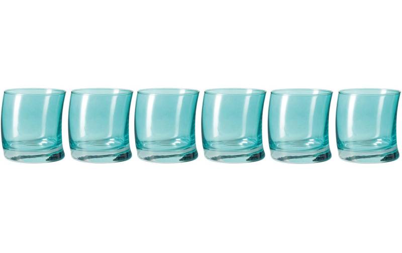 LEONARDO Glas »Leonardo Trinkglas Swing 20149 dl, 6«, (6 tlg.), 6 teilig hochwertige langlebige Hydroglasur von Leonardo