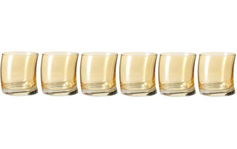 LEONARDO Glas »Leonardo Trinkglas Swing 20149 dl, 6«, (6 tlg.), 6 teilig hochwertige langlebige Hydroglasur von Leonardo