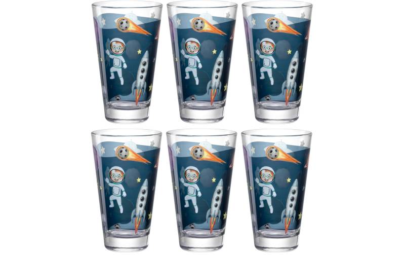 LEONARDO Kinderbecher »Avventura Weltall 300ml«, (6 tlg.) von Leonardo