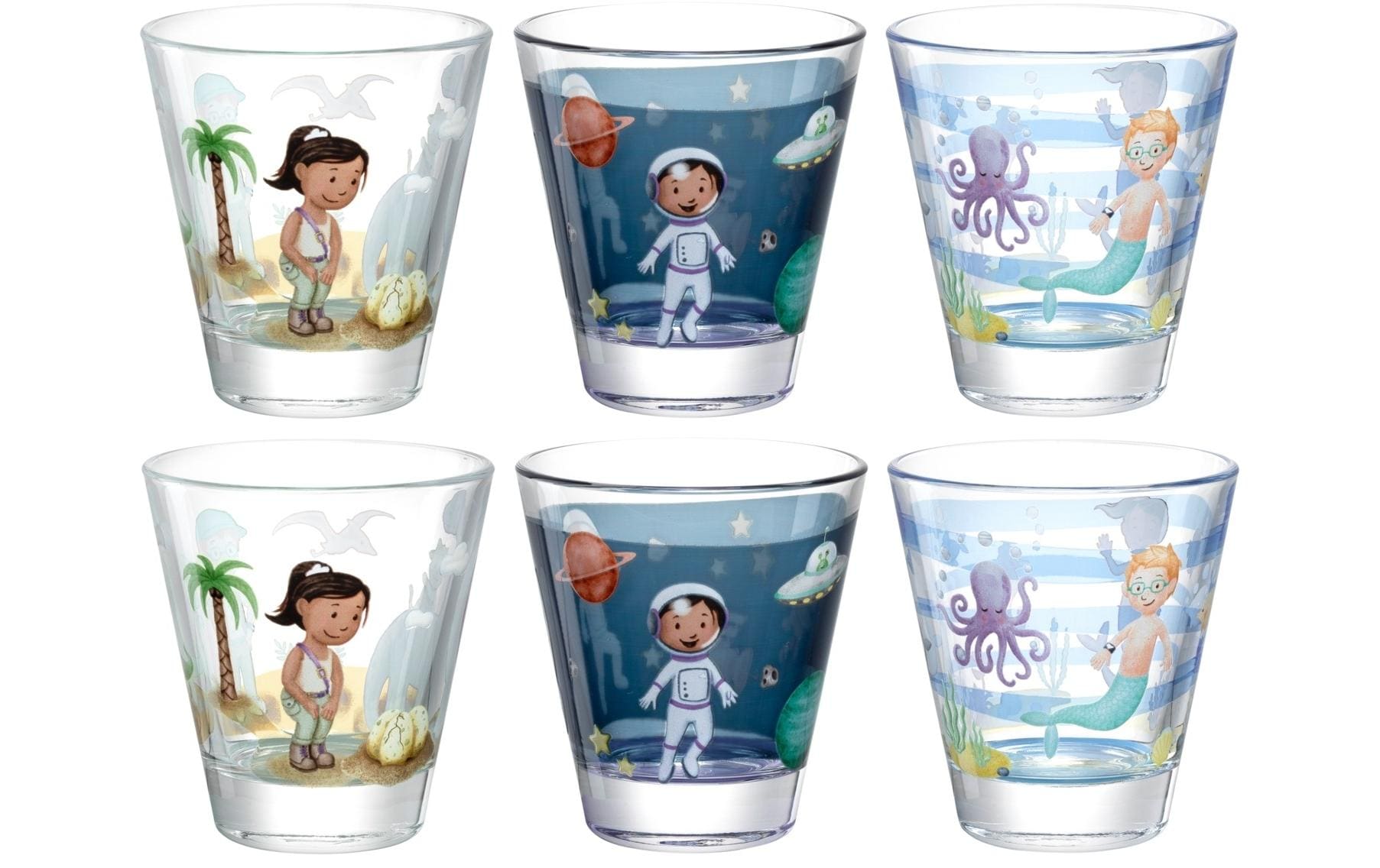 LEONARDO Kinderbecher »Set Avventura 215ml ass.«, (6 tlg.) von Leonardo