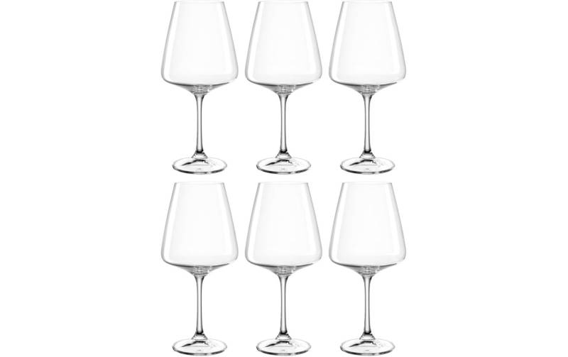 LEONARDO Rotweinglas »Paladino 660 ml, 6 Stück, Transparent« von Leonardo