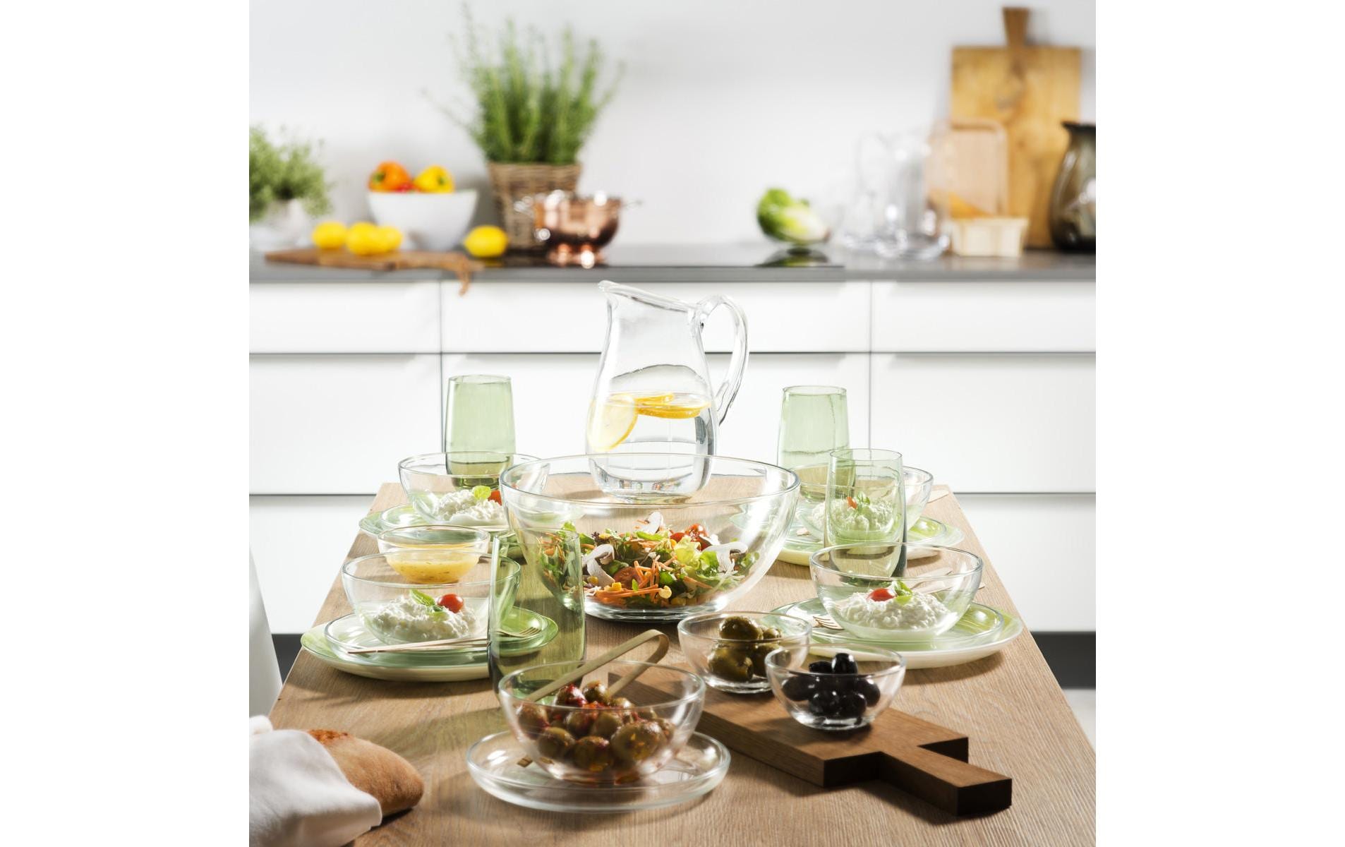 LEONARDO Salatschüssel »Salatschüssel Cucina«, aus Glas von Leonardo