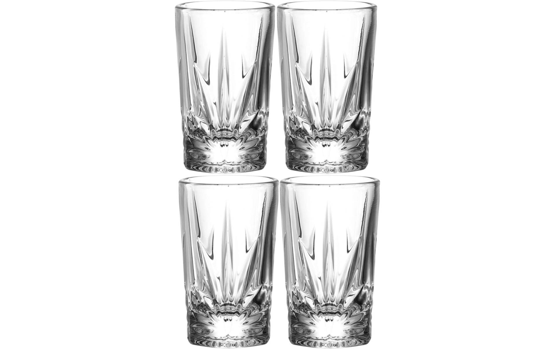 LEONARDO Schnapsglas »Capri 280 ml, 4 Stück, Transparent«, (4 tlg.) von Leonardo