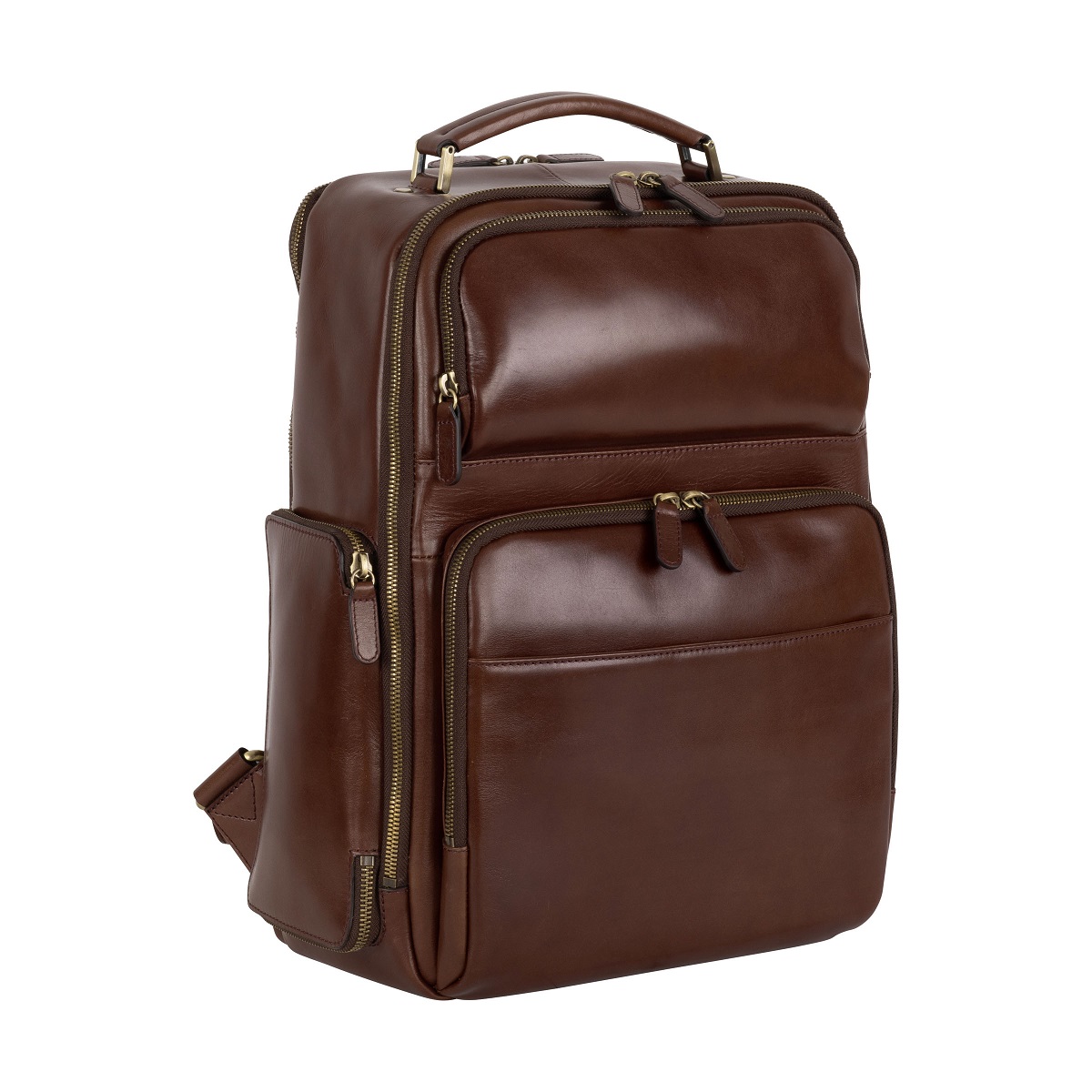 Cambridge - Business Rucksack Rotbraun von Leonhard Heyden