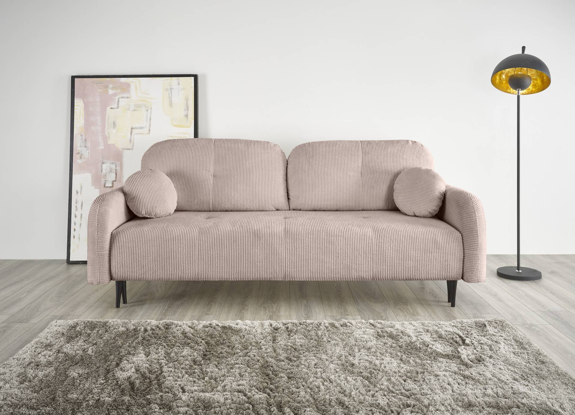 Leonique 2,5-Sitzer »BLAISE«, nachts: Schlafsofa (Liegefläche 140/200 cm), tagsüber 3-Sitzer-Sofa von Leonique