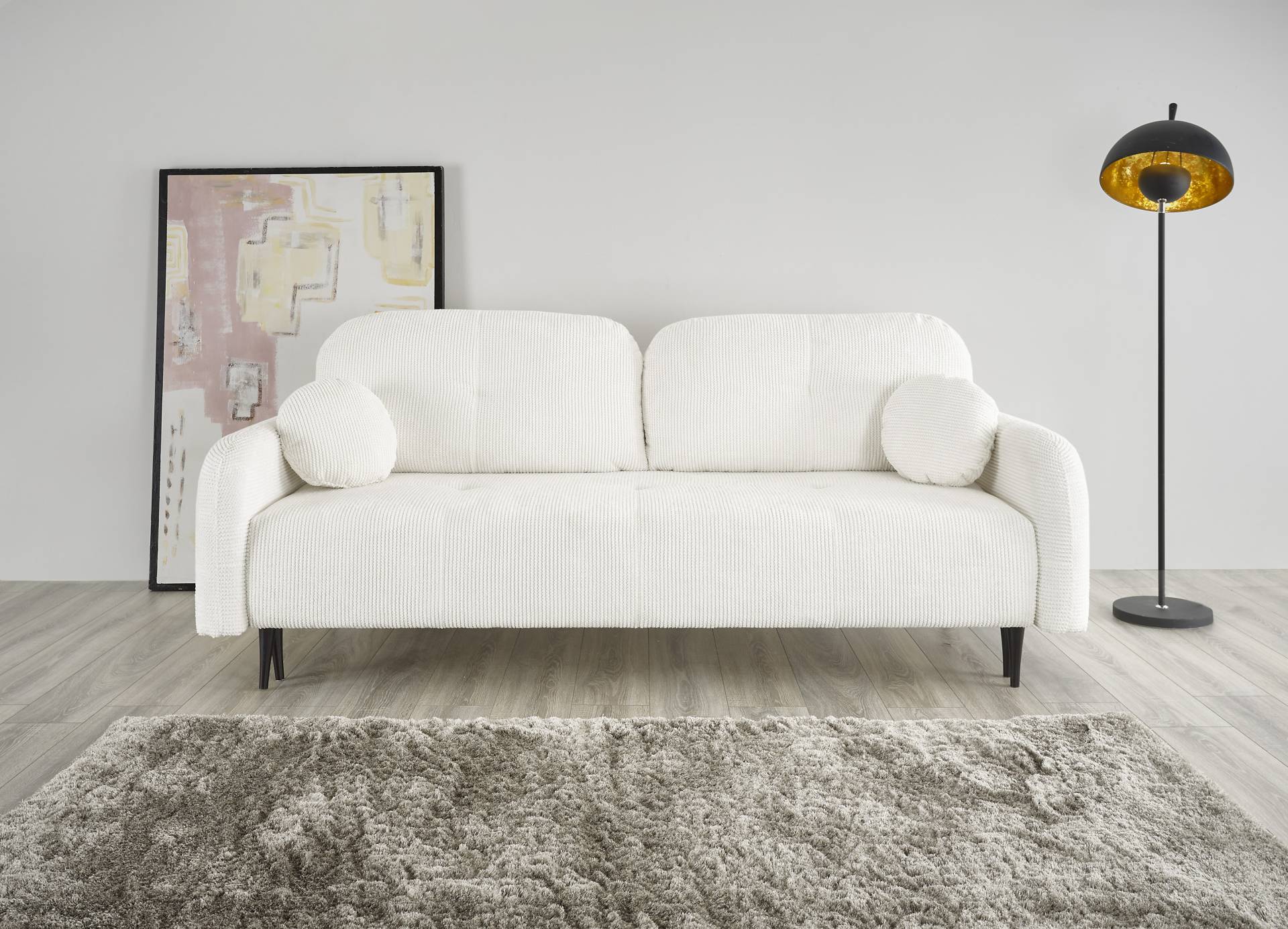 Leonique 2,5-Sitzer »BLAISE«, nachts: Schlafsofa (Liegefläche 140/200 cm), tagsüber 3-Sitzer-Sofa von Leonique
