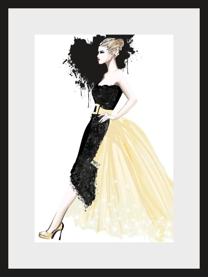Leonique Bild »Skizze Dress« von Leonique