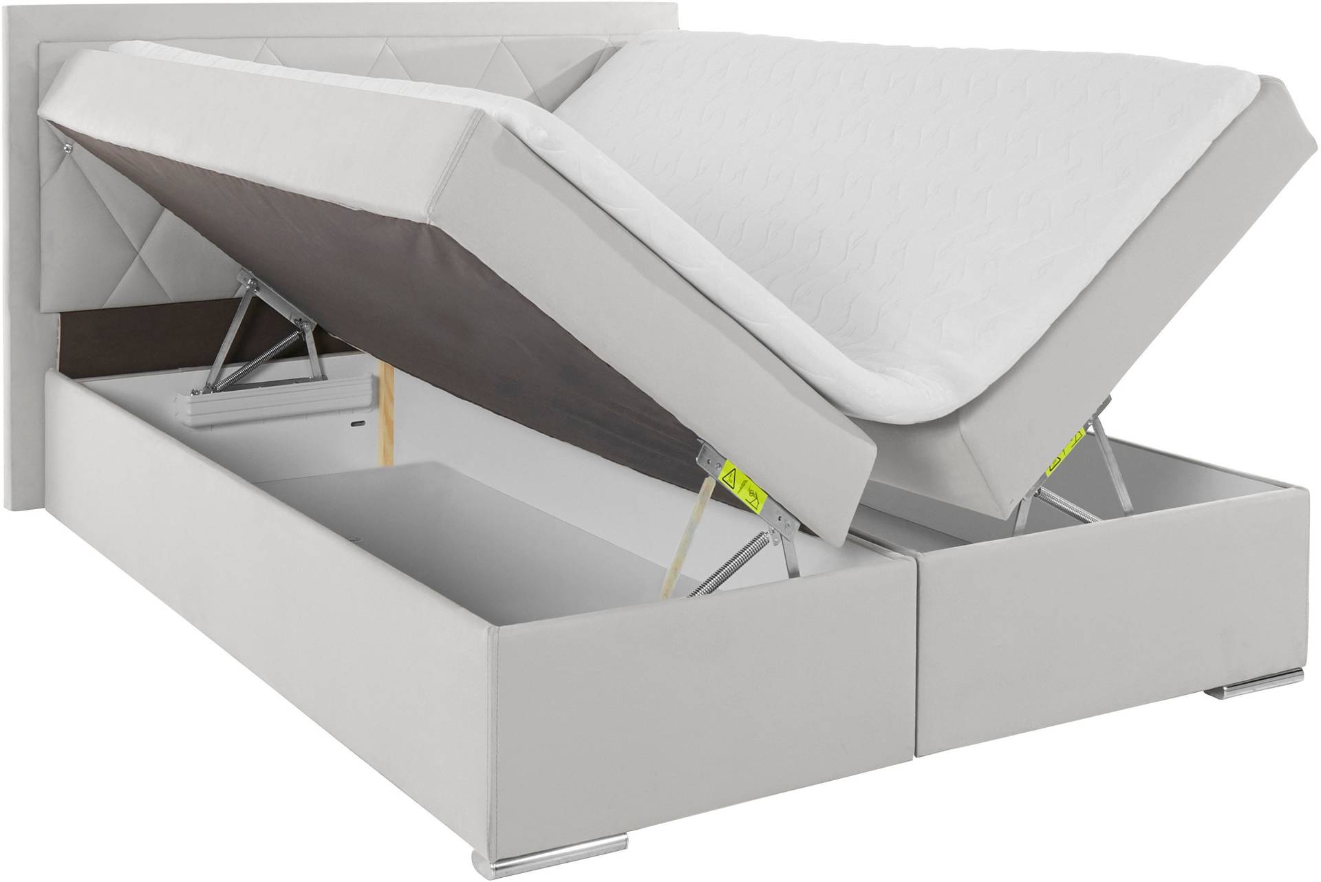 Leonique Boxbett »Alfie, Bestseller, wahlweise mit Bettkasten«, mit Strasssteinen im Kopfteil, H2, H3 und H4 wählbar Leonique Boxbett »Alfie, Bestseller, wahlweise mit Bettkasten«, mit Strasssteinen im Kopfteil, H2, H3 und H4 wählbar von Leonique