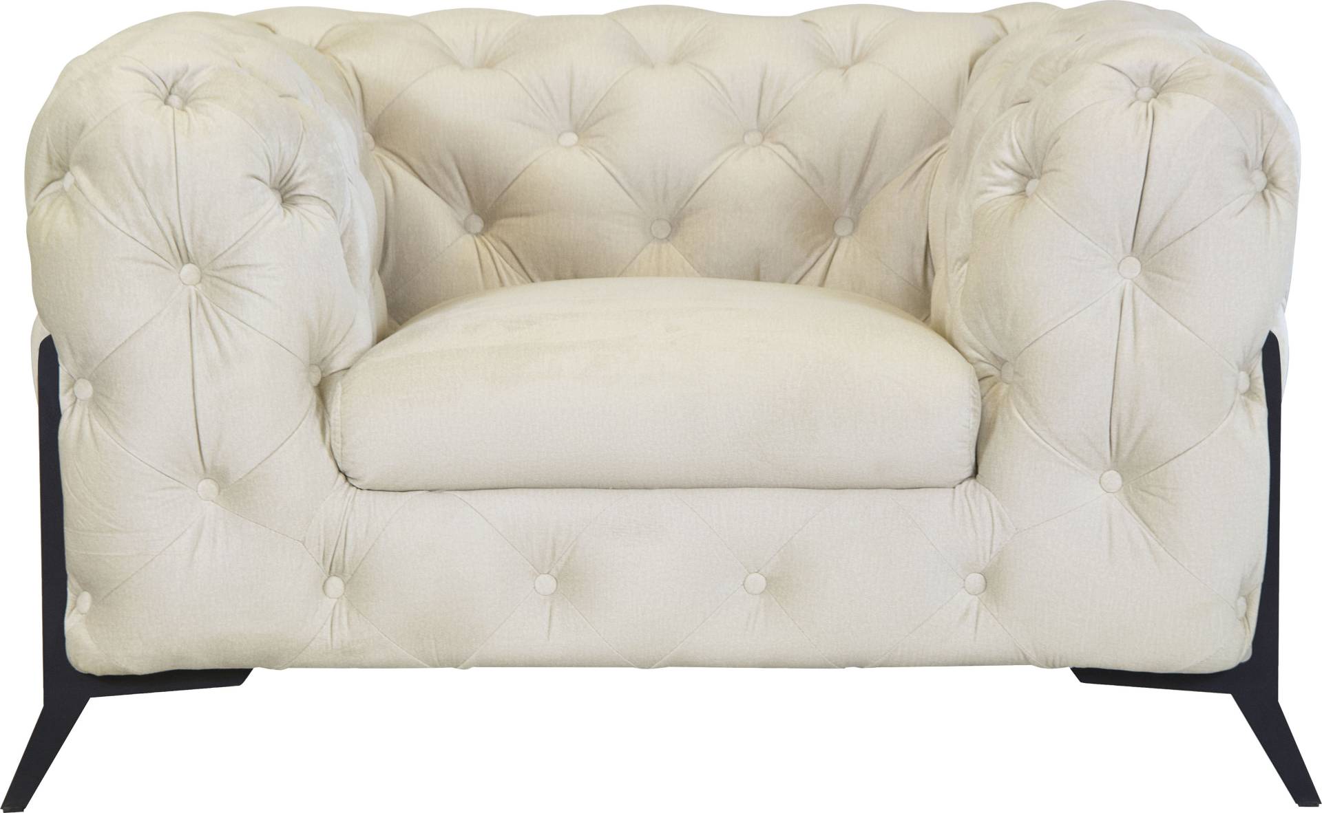 Leonique Chesterfield-Sessel »Amaury Sessel«, aufwändige Knopfheftung, moderne Chesterfield Optik, Fussfarbe wählbar Leonique Chesterfield-Sessel »Amaury Sessel«, aufwändige Knopfheftung, moderne Chesterfield Optik, Fussfarbe wählbar von Leonique
