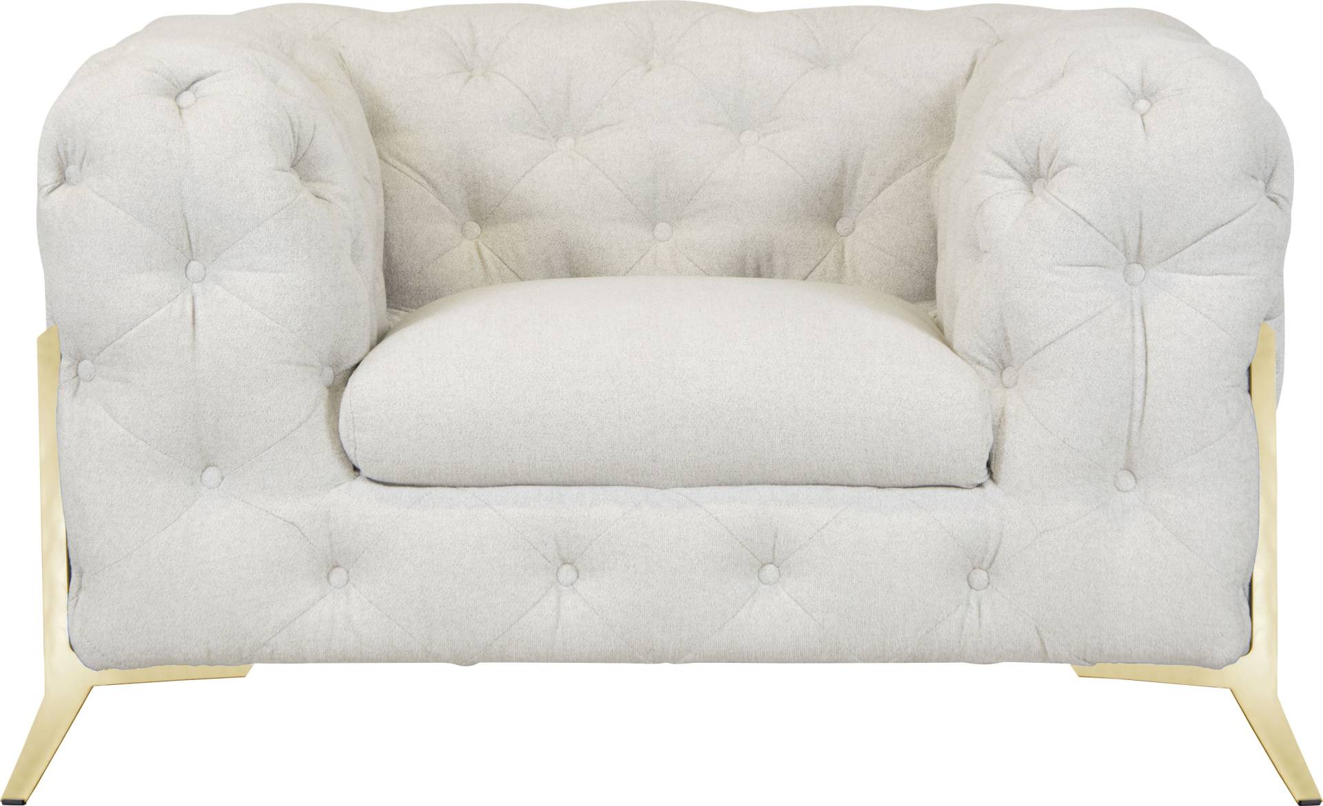 Leonique Chesterfield-Sessel »Amaury Sessel«, aufwändige Knopfheftung, moderne Chesterfield Optik, Fussfarbe wählbar Leonique Chesterfield-Sessel »Amaury Sessel«, aufwändige Knopfheftung, moderne Chesterfield Optik, Fussfarbe wählbar von Leonique