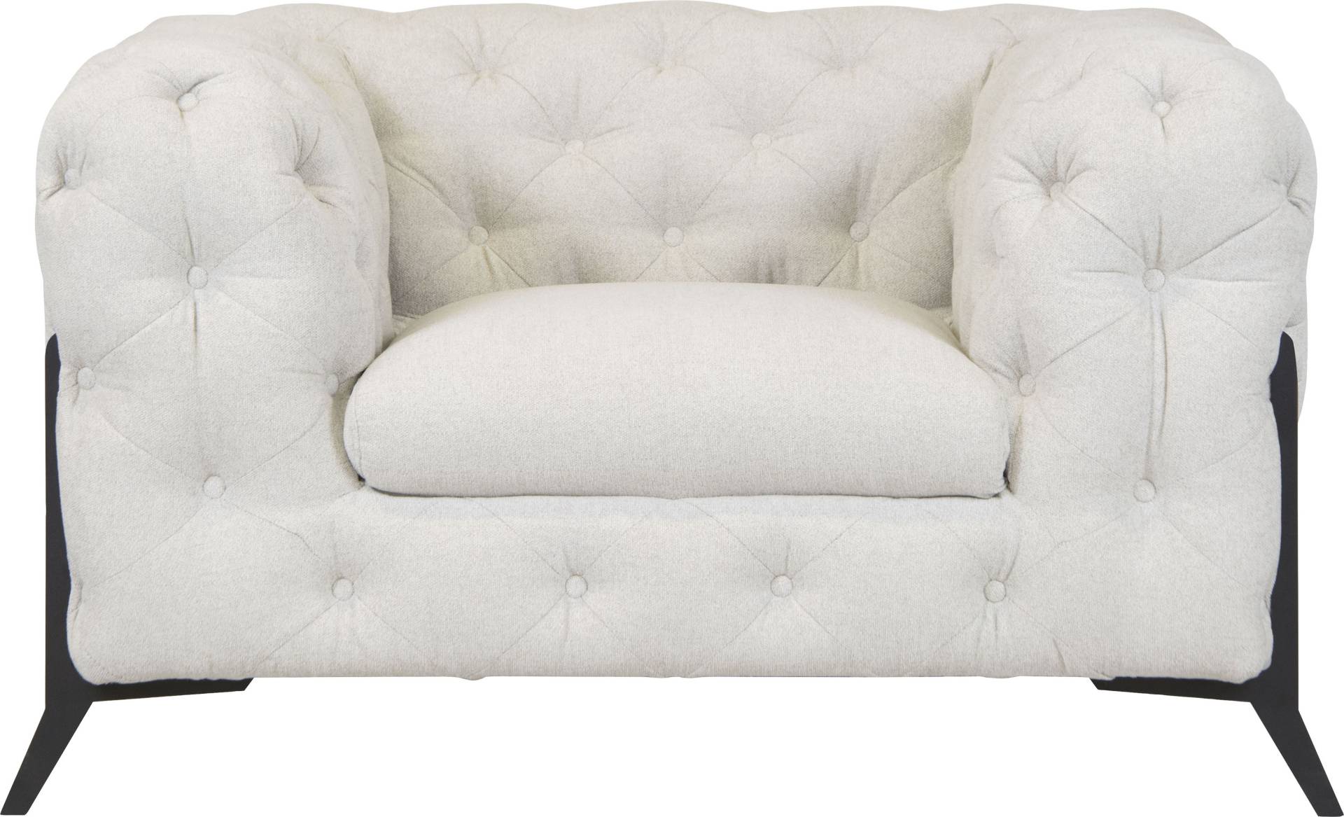 Leonique Chesterfield-Sessel »Amaury Sessel«, aufwändige Knopfheftung, moderne Chesterfield Optik, Fussfarbe wählbar Leonique Chesterfield-Sessel »Amaury Sessel«, aufwändige Knopfheftung, moderne Chesterfield Optik, Fussfarbe wählbar von Leonique