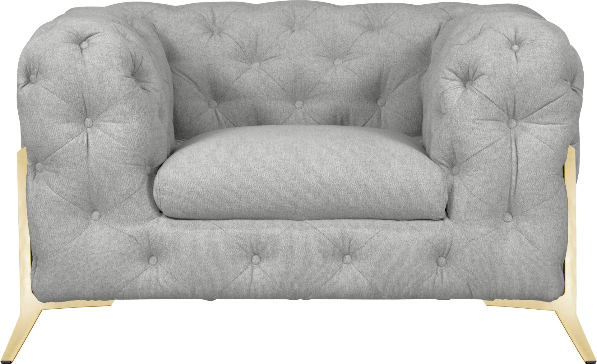 Leonique Chesterfield-Sessel »Amaury Sessel«, aufwändige Knopfheftung, moderne Chesterfield Optik, Fussfarbe wählbar Leonique Chesterfield-Sessel »Amaury Sessel«, aufwändige Knopfheftung, moderne Chesterfield Optik, Fussfarbe wählbar von Leonique