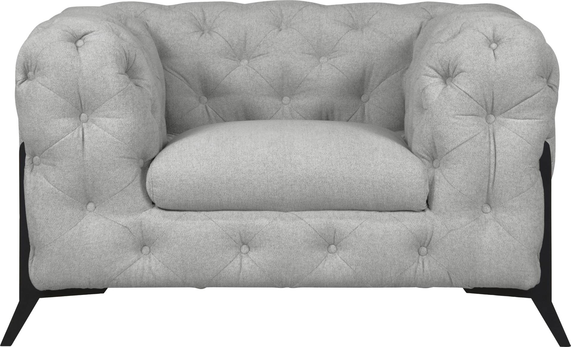 Leonique Chesterfield-Sessel »Amaury Sessel«, aufwändige Knopfheftung, moderne Chesterfield Optik, Fussfarbe wählbar Leonique Chesterfield-Sessel »Amaury Sessel«, aufwändige Knopfheftung, moderne Chesterfield Optik, Fussfarbe wählbar von Leonique