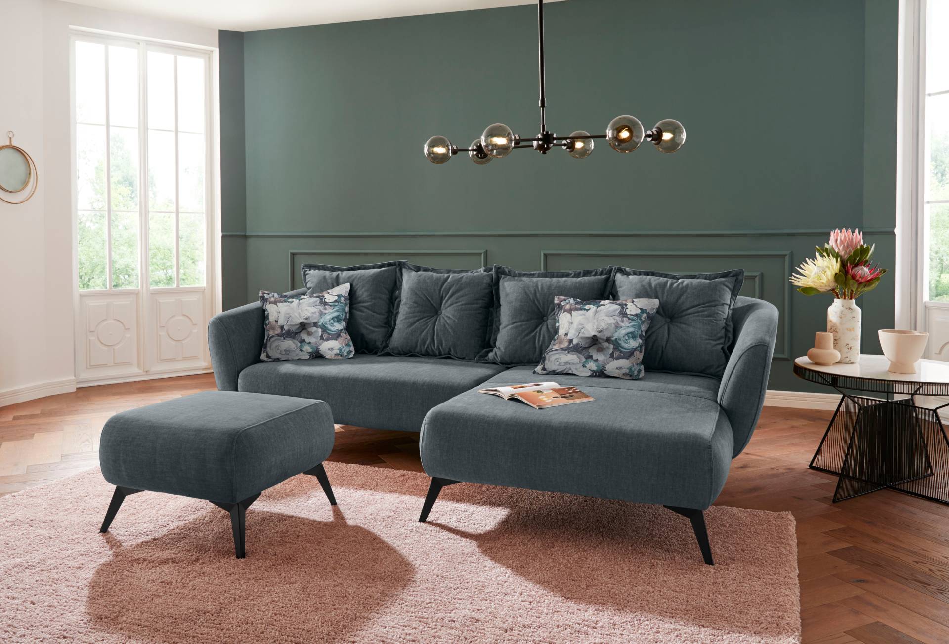 INOSIGN Ecksofa »Baggio L-Form«, Zierkissen inklusive INOSIGN Ecksofa »Baggio L-Form«, Zierkissen inklusive von INOSIGN