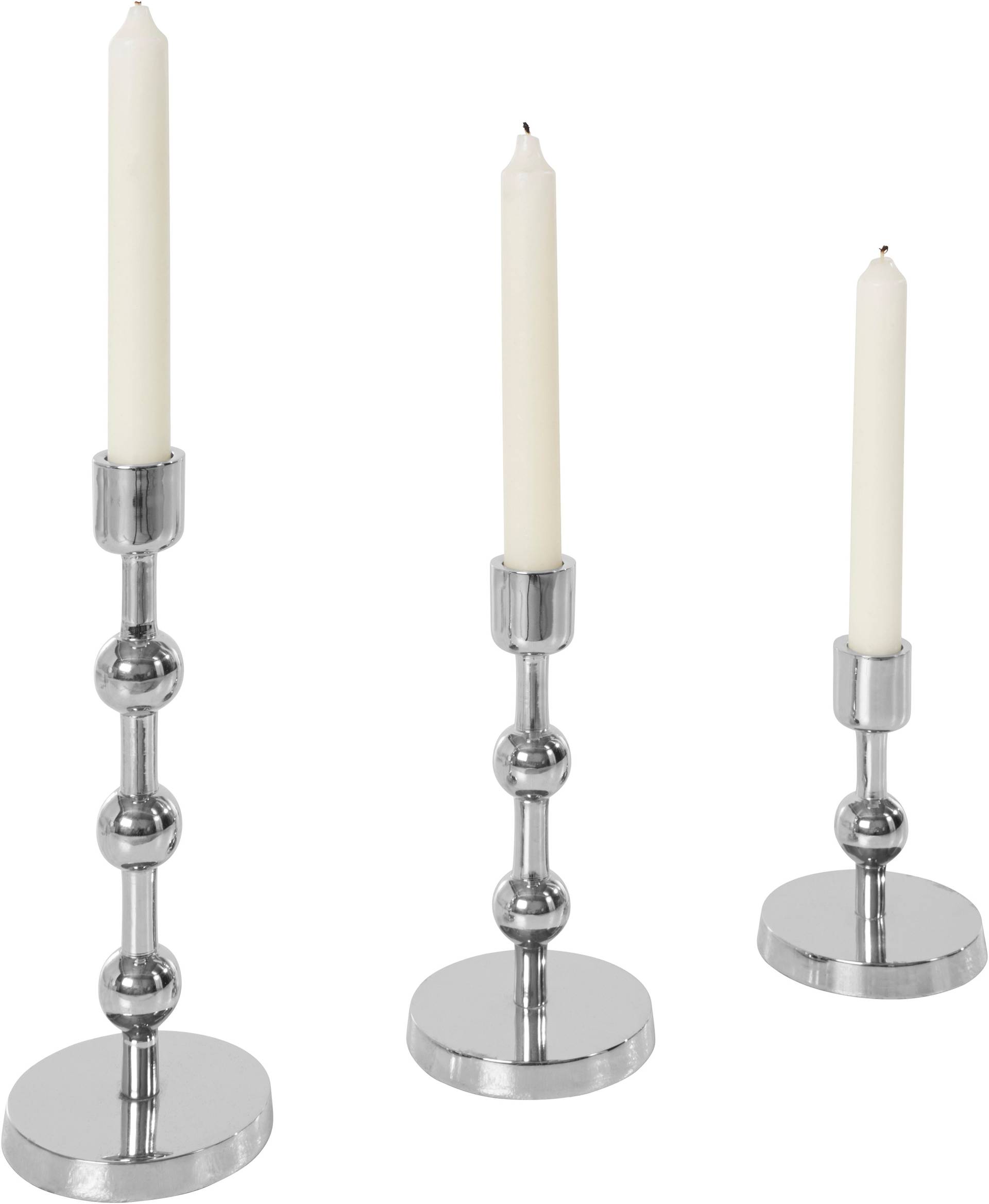 Leonique Kerzenständer »Elliose«, (Set, 3 St.) von Leonique