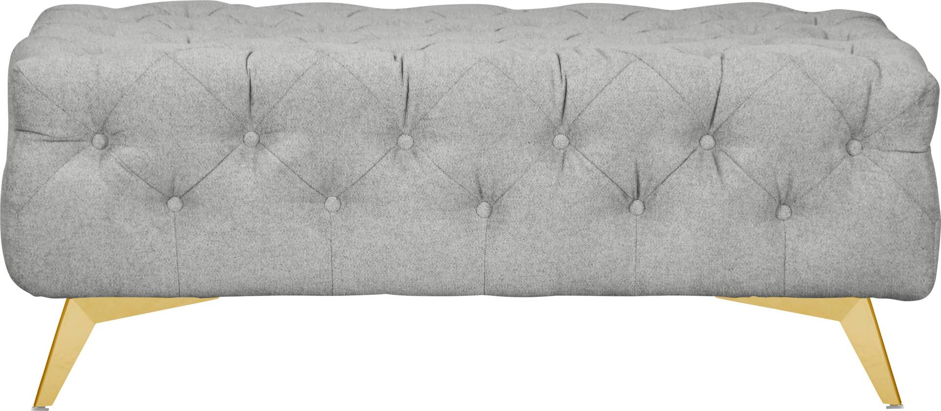 Leonique Polsterhocker »Amaury«, Chesterfield-Optik, Breite 120cm, Fussfarbe wählbar Leonique Polsterhocker »Amaury«, Chesterfield-Optik, Breite 120cm, Fussfarbe wählbar von Leonique