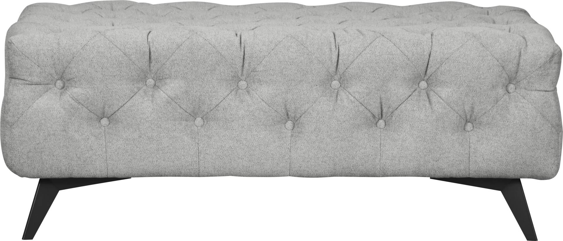 Leonique Polsterhocker »Amaury«, Chesterfield-Optik, Breite 120cm, Fussfarbe wählbar Leonique Polsterhocker »Amaury«, Chesterfield-Optik, Breite 120cm, Fussfarbe wählbar von Leonique