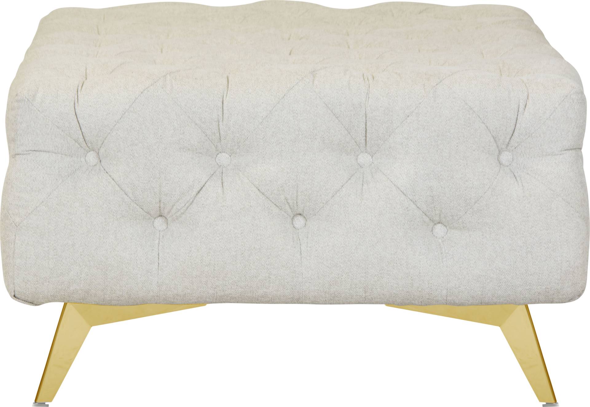 Leonique Polsterhocker »Amaury«, Chesterfield-Optik, Breite 80cm, Fussfarbe wählbar Leonique Polsterhocker »Amaury«, Chesterfield-Optik, Breite 80cm, Fussfarbe wählbar von Leonique