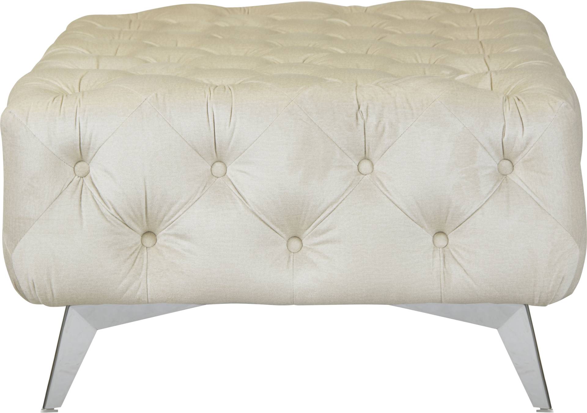 Leonique Polsterhocker »Amaury«, Chesterfield-Optik, Breite 80cm, Fussfarbe wählbar Leonique Polsterhocker »Amaury«, Chesterfield-Optik, Breite 80cm, Fussfarbe wählbar von Leonique