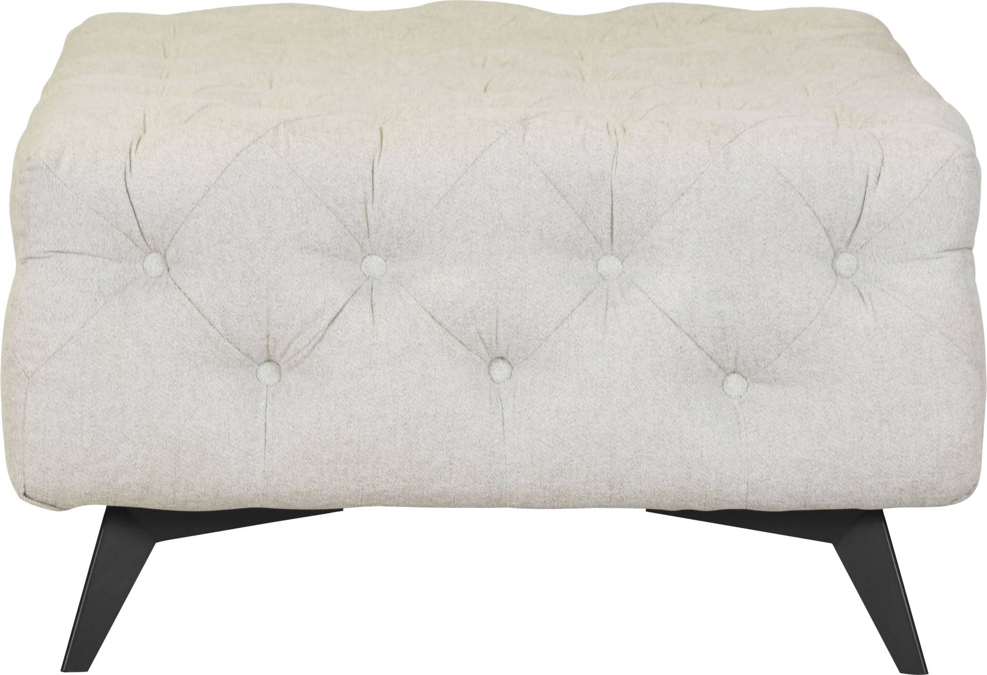 Leonique Polsterhocker »Amaury«, Chesterfield-Optik, Breite 80cm, Fussfarbe wählbar Leonique Polsterhocker »Amaury«, Chesterfield-Optik, Breite 80cm, Fussfarbe wählbar von Leonique