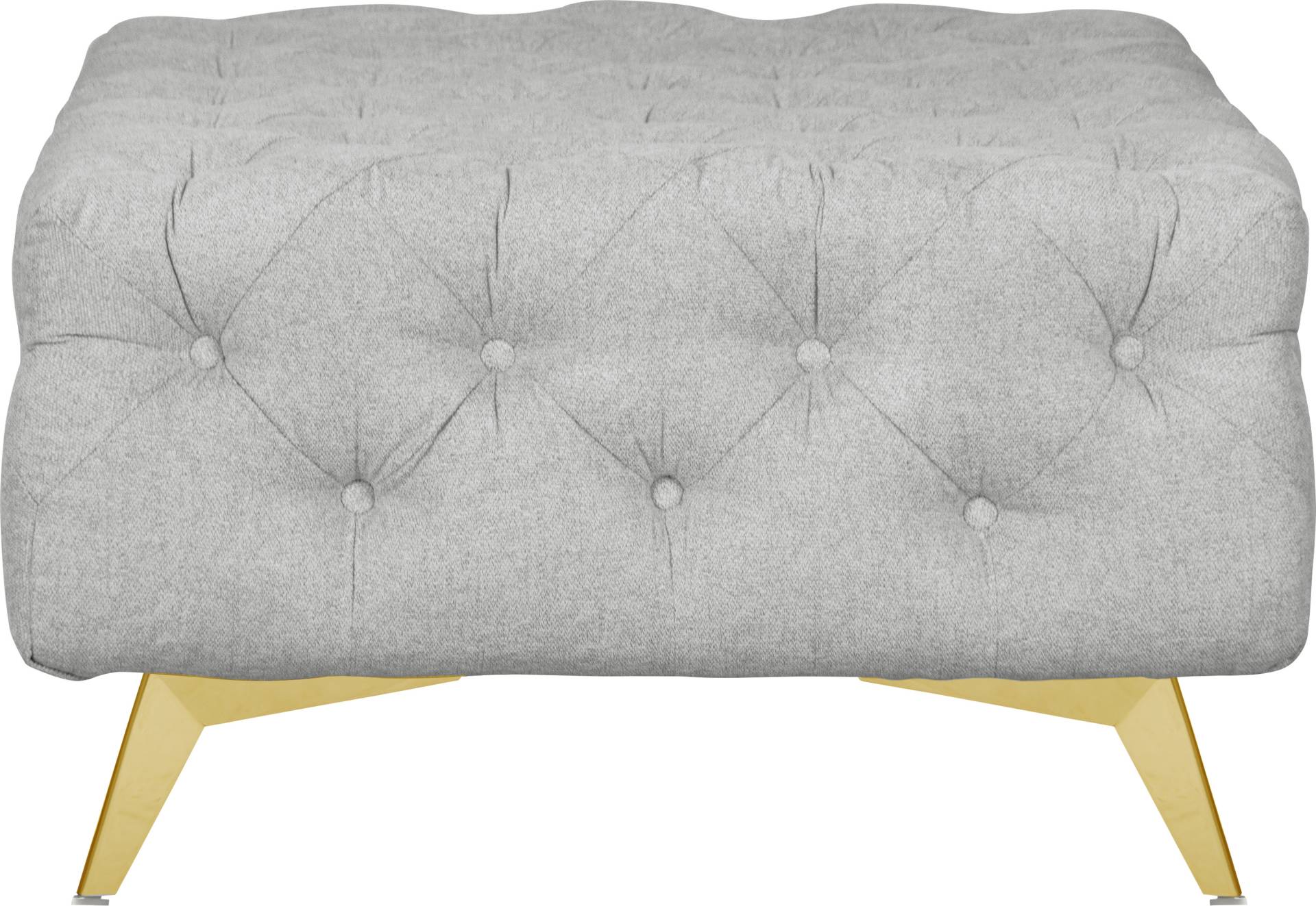 Leonique Polsterhocker »Amaury«, Chesterfield-Optik, Breite 80cm, Fussfarbe wählbar Leonique Polsterhocker »Amaury«, Chesterfield-Optik, Breite 80cm, Fussfarbe wählbar von Leonique