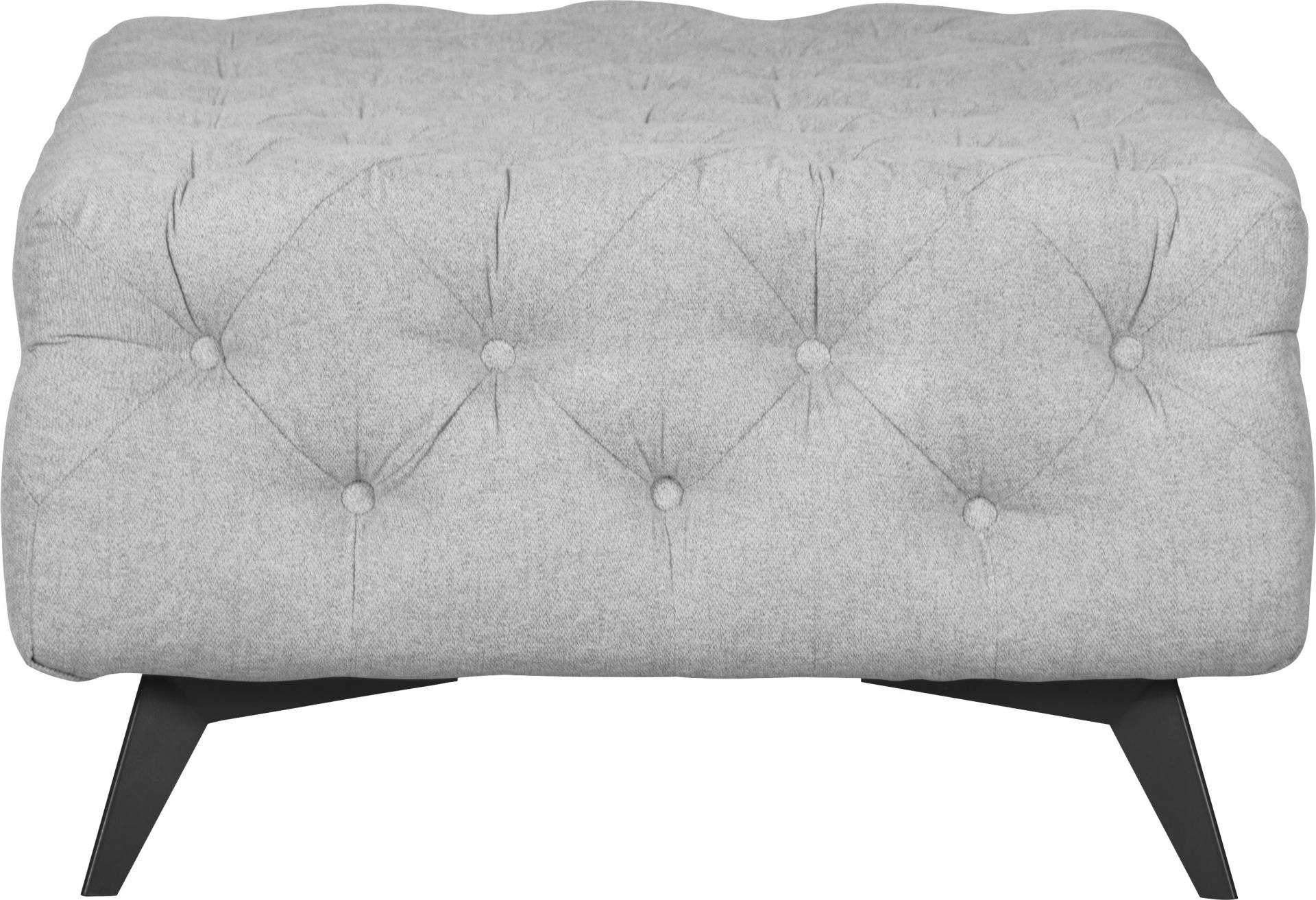 Leonique Polsterhocker »Amaury«, Chesterfield-Optik, Breite 80cm, Fussfarbe wählbar Leonique Polsterhocker »Amaury«, Chesterfield-Optik, Breite 80cm, Fussfarbe wählbar von Leonique