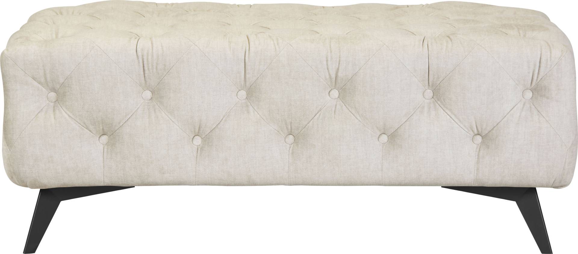 Leonique Polsterhocker »Glynis«, aufwändige Knopfheftung, moderne Chesterfield Optik, Fussfarbe wählbar Leonique Polsterhocker »Glynis«, aufwändige Knopfheftung, moderne Chesterfield Optik, Fussfarbe wählbar von Leonique