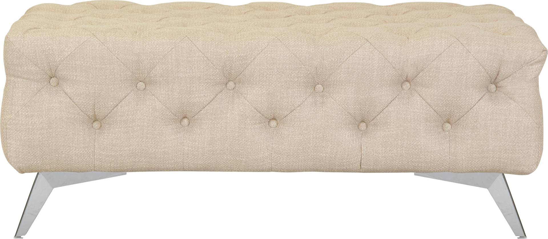 Leonique Polsterhocker »Glynis«, aufwändige Knopfheftung, moderne Chesterfield Optik, Fussfarbe wählbar Leonique Polsterhocker »Glynis«, aufwändige Knopfheftung, moderne Chesterfield Optik, Fussfarbe wählbar von Leonique
