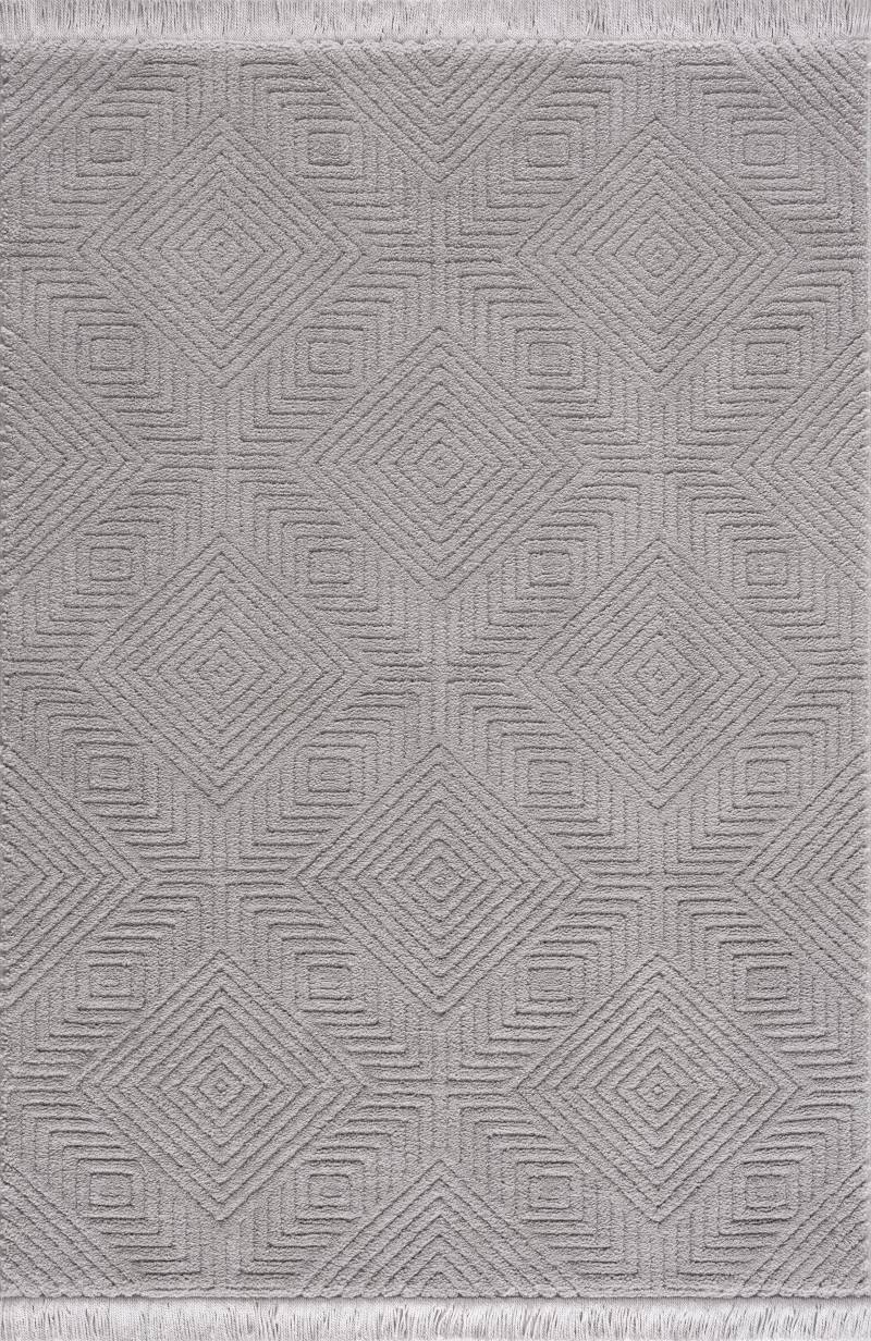 Leonique Teppich »Duchesse«, rechteckig, 22 mm Höhe, grafisches Design, Boho, Wende-Teppich im 3D-Effekt, mit Fransen von Leonique