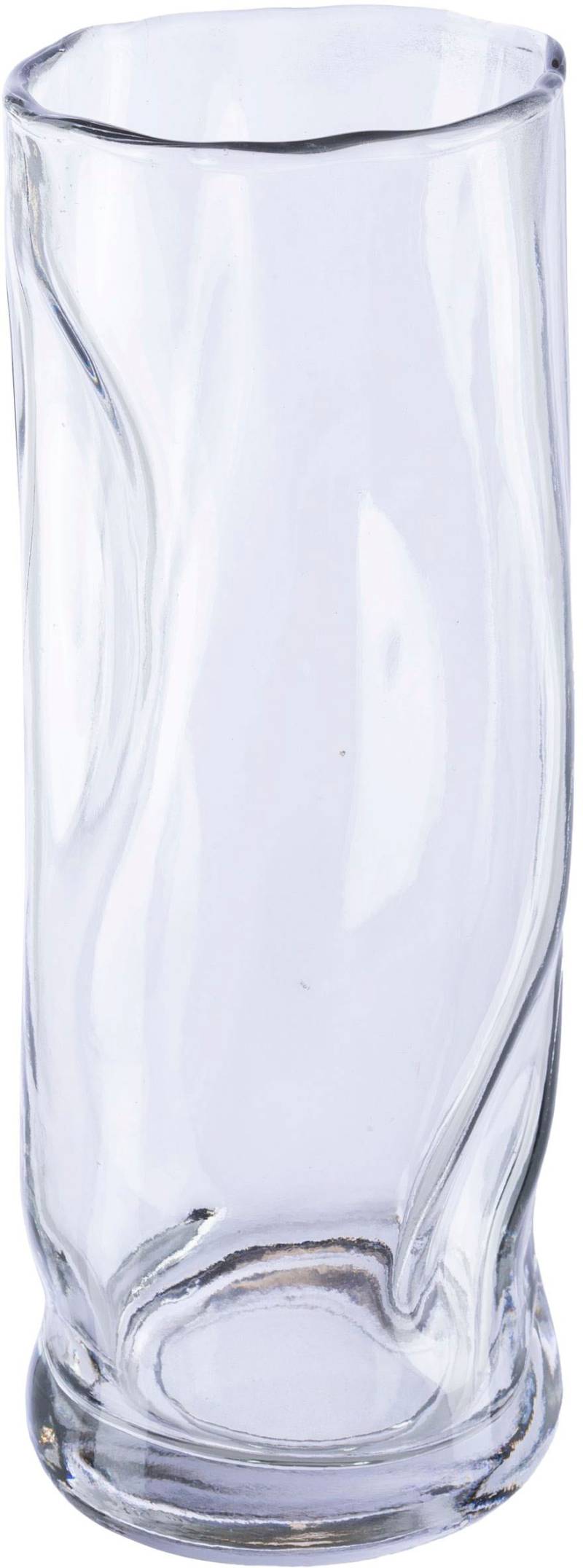 Leonique Tischvase »Blumenvase Caline«, (1 St.), Vase aus Glas, im Crunch-Design, Höhe ca. 26 cm von Leonique