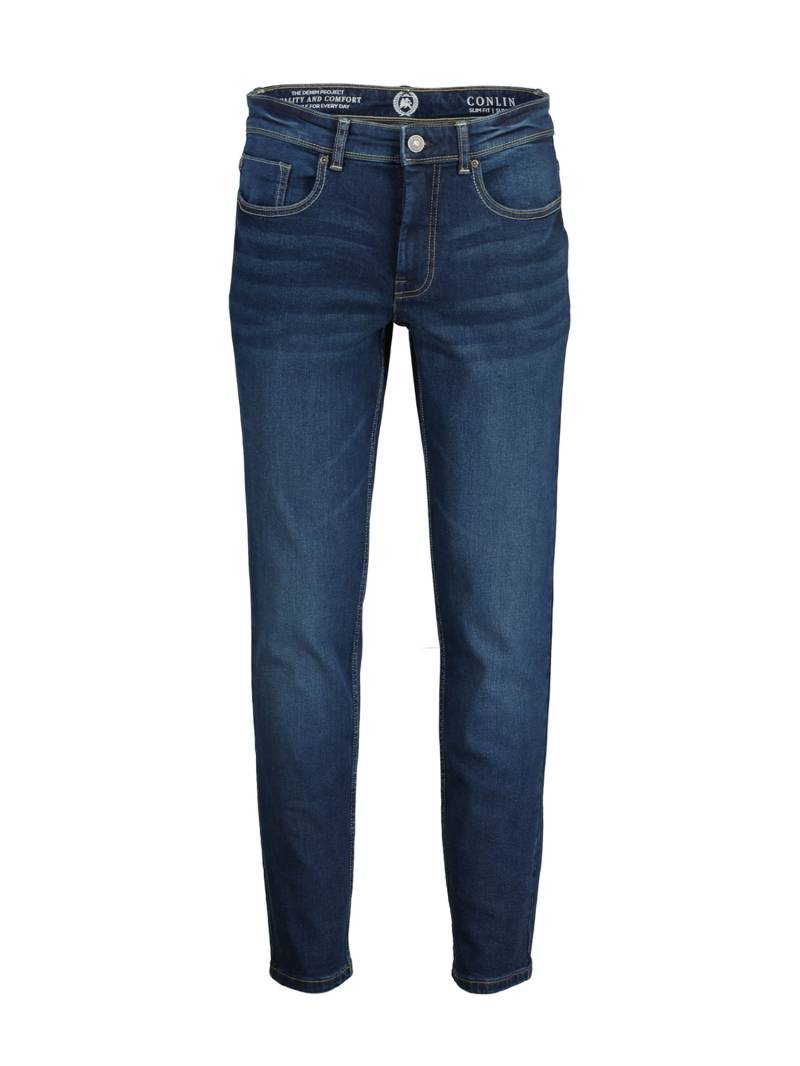 LERROS 5-Pocket-Hose »LERROS CONLIN 5-Pocket Stretch-Denim, SLIM FIT, unifarben CONLIN« von Lerros