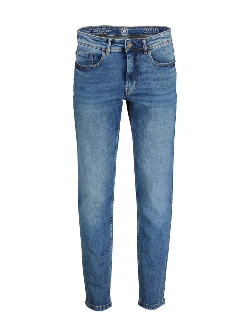 LERROS 5-Pocket-Hose »LERROS CONLIN 5-Pocket Stretch-Denim, SLIM FIT, unifarben CONLIN« von Lerros