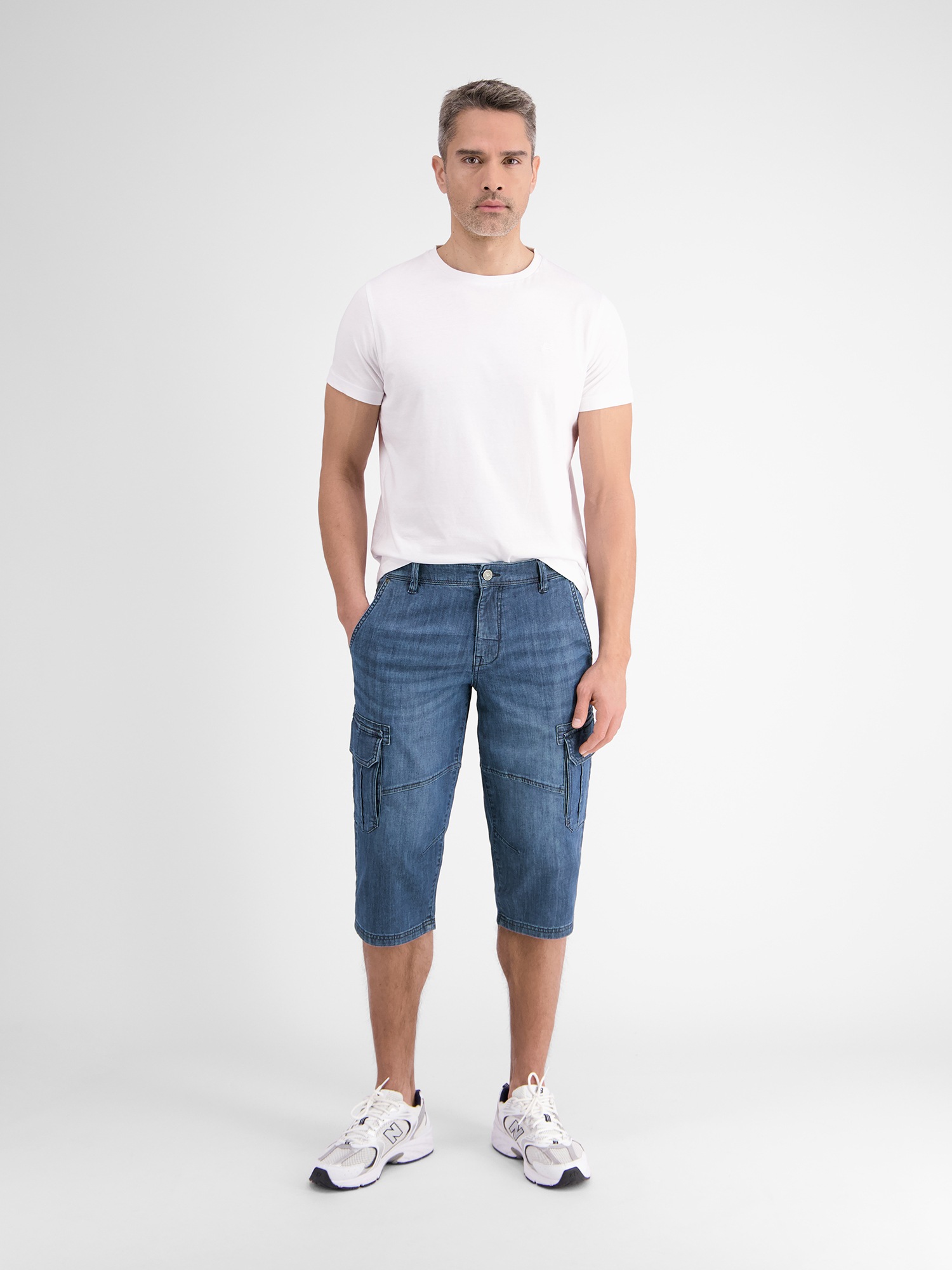 LERROS Bermudas »LERROS Leichte Denim Long-Bermuda mit Stretchanteil« LERROS Bermudas »LERROS Leichte Denim Long-Bermuda mit Stretchanteil« von Lerros