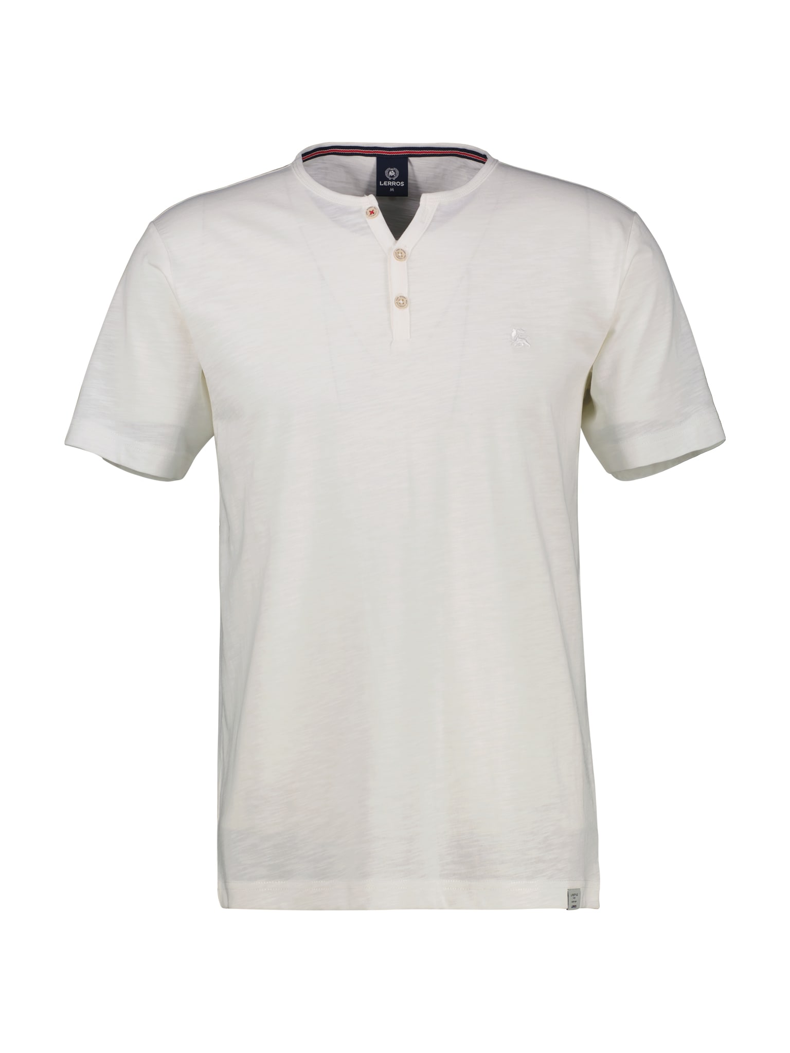 LERROS Henleyshirt, mit Logostitching auf der Brust LERROS Henleyshirt, mit Logostitching auf der Brust von Lerros