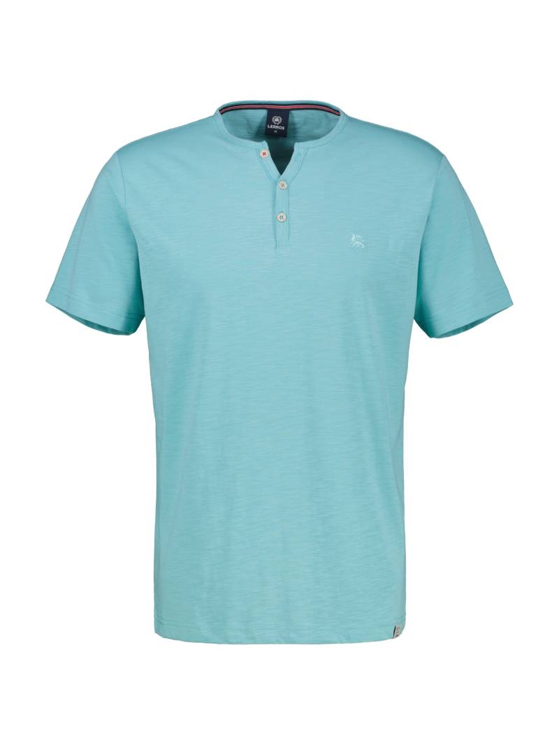 LERROS Henleyshirt, mit Logostitching auf der Brust von Lerros